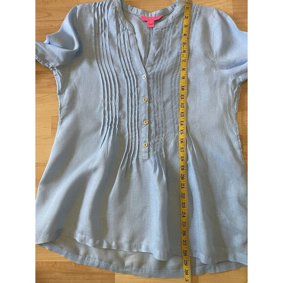 Lilly Pulitzer Sarasota Tunic For Women - Scalloped Pleated Pullover Top For Day To Night - View #6